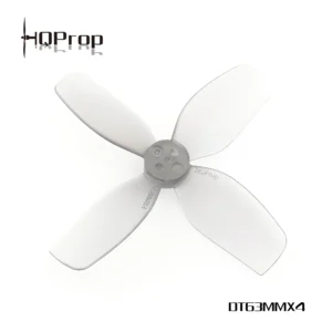 HQProp DT63MMX4 Light Grey (2CW+2CCW)-Poly Carbonate